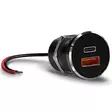 Usb pistorasia 12v 66w usb c pd ja usb a qc - Tupakansytytyspistokkeet ja laturit - 6438471354003 - 1