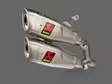 Vaimennin Akrapovic Slip-On Monster 21- - Moottoripyörän äänenvaimentimet - 3831126410223 - 2