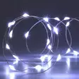Hopealanka led valkoinen paristoilla - Paristovalosarjat - 8720573662253 - 1