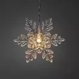kaunis led-valoverho lumihiutaleilla 140 cm - Valosarjat ja valonauhat - 7318300491033 - 3