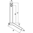 Vetovarren tappi 28 mm luokka 2 kiinnitykseen - Traktorin sokat ja kiinnitystapit - 8716106139613 - 2