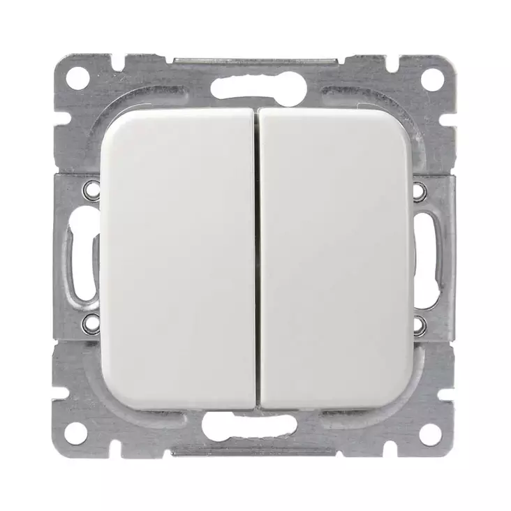 kytkinsarja Jussi 5 uppoasennettava valokatkaisija - Sähkökytkimet ja himmentimet - 6418677309953 - 1