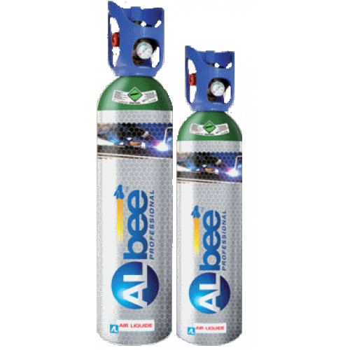 ALbee argon kaasu + pullo 5L - Hitsauskaasut ja kaasumittarit - 8877006000163 - 1