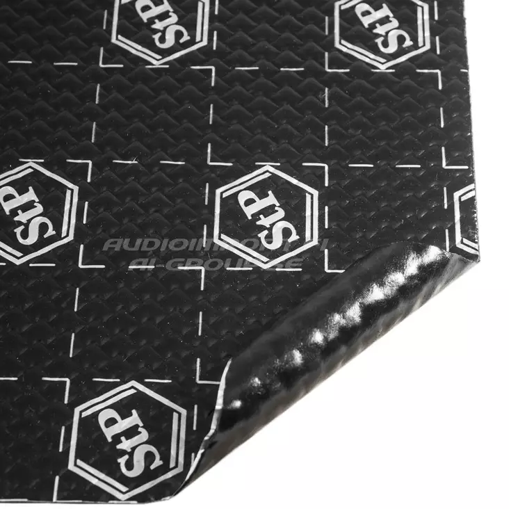 vaimennusmatto 1,8mm black silver shop pack 8kpl - Auton vaimennusmatot - 6430042122493 - 1