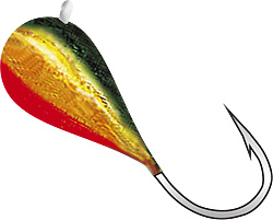 Volfram Morri 5mm Belgian lippu - Pilkkimorrit, pilkkivärikoukut ja koukut - 6418252775333 - 1