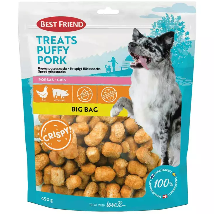 Possunmakuiset koiran herkut best friend 450 g - Koiran makupalat ja herkut - 5700551173523 - 1