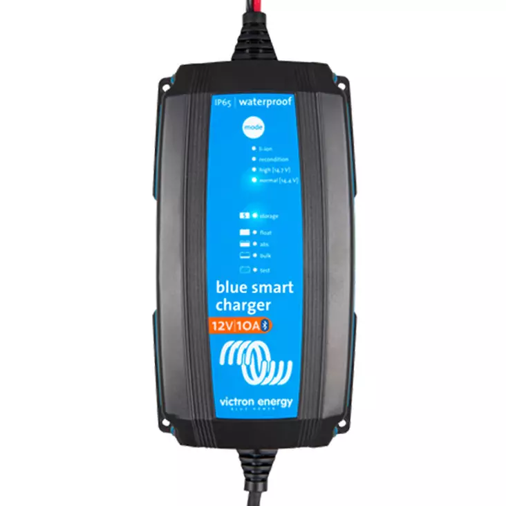 Victron blue smart ip65 12v 10a bluetooth akkulaturi - Aurinkopaneelin lataussäätimet - 8719076070313 - 1