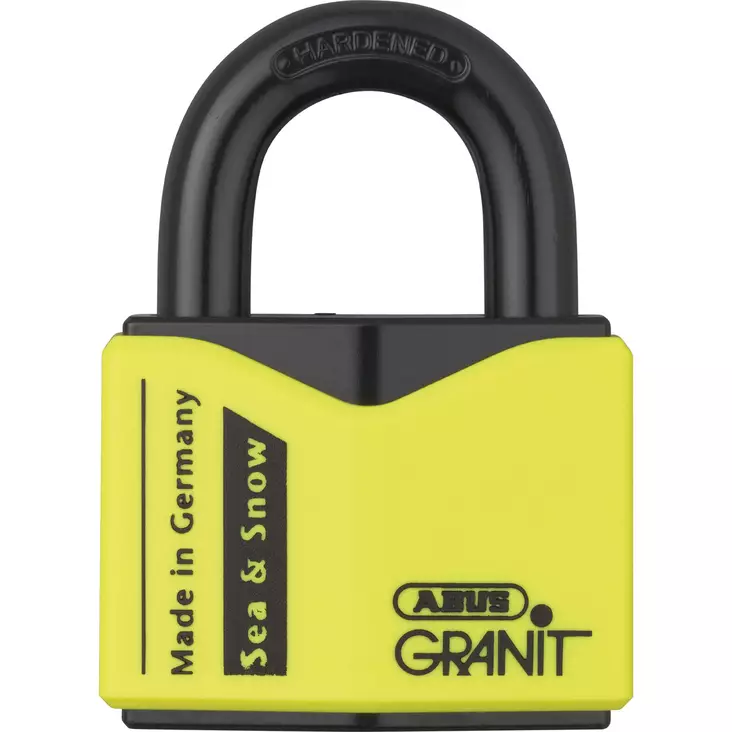 Abus riippulukko Granit 37/55 S&S - Pienkoneen lukot ja -tarvike - 4003318350603 - 2
