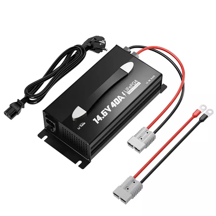 Litime lifepo4 12v 40a akkulaturi - LiFePO4-akun laturit ja DC–DC-muuntimet - 6438471346763 - 1