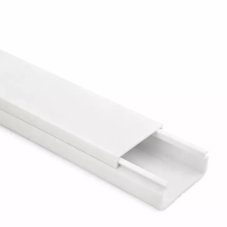 Asennuskanava 10x20x2000mm seinäpintaan - Johdonsuojat ja johdon kiinnitystarvike - 6438140914323 - 1