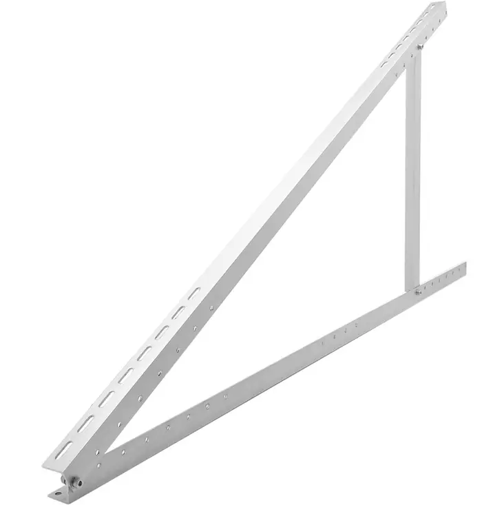 Aurinkopaneelin asennusteline alumiinia, säädettävä kulma - Aurinkopaneelin asennustarvikkeet - 6438168112893 - 1