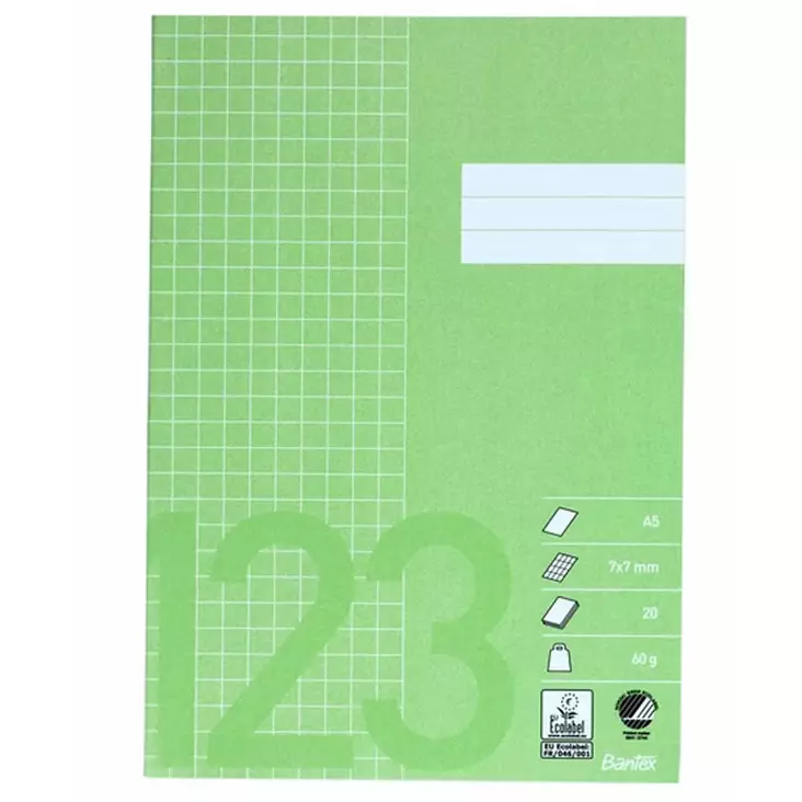 Ruutuvihko a5 kouluvihko - Vihkot, kirjat ja paperit - 5904017333753 - 1