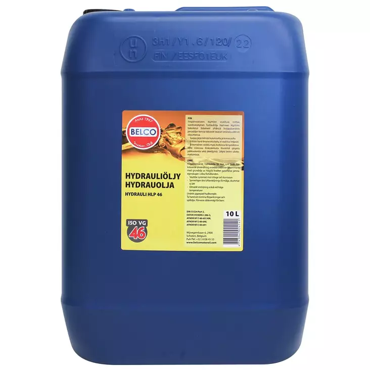 Belco hydrauliöljy 10 litraa - Auton muut öljyt ja lisäaineet - 4743042024103 - 1