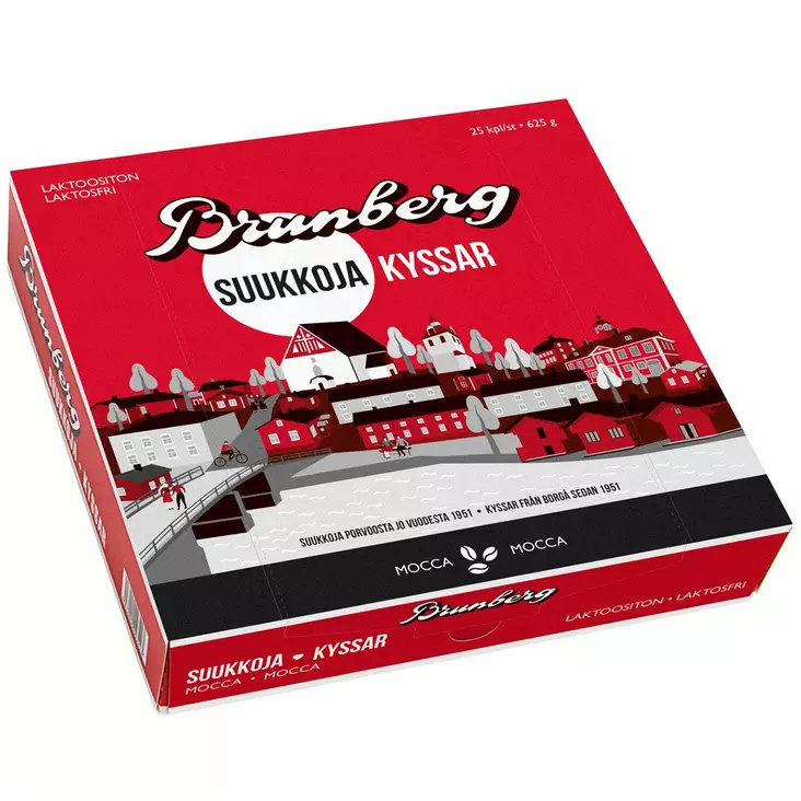 Brunberg moccasuukko 25 kpl - Suklaalevyt ja konvehdit - 6436000093423 - 1