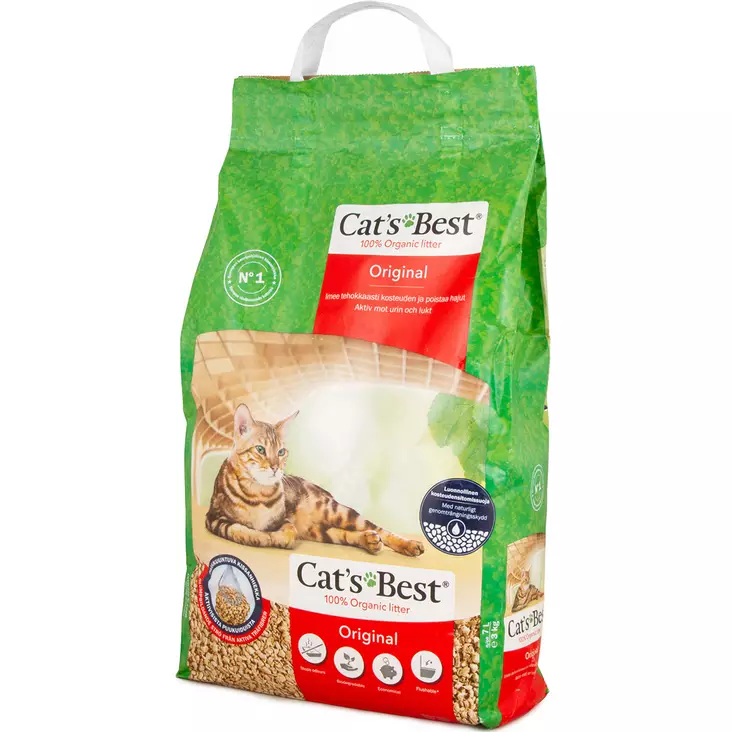 Cats best kissanhiekka 7 litran säkki - Kissan terveydenhoito ja hygienia - 4002973311363 - 1