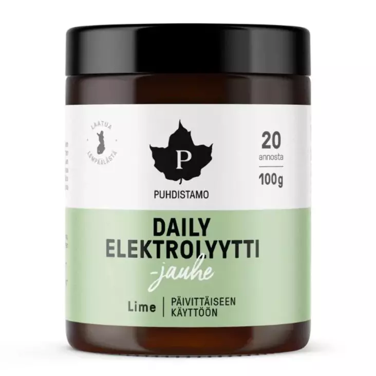 Elektrolyyttijauhe lime daily - Vitamiinit ja jauheet - 6430039226043 - 1