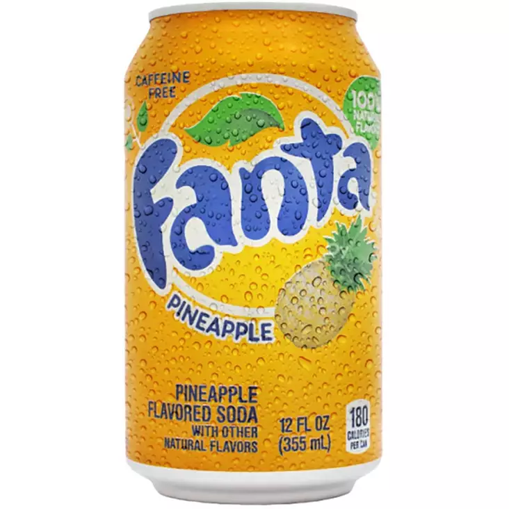 Fanta ananas 355ml trooppinen virvoitusjuoma - Virvoitusjuomat  - 6430054081023 - 1