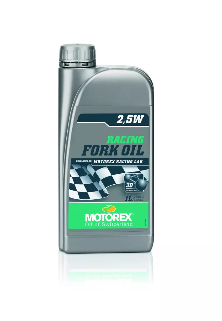 Haarukkaöljy Motorex Racing 2,5W 1L - Spray puhdistus- ja voiteluaineet - 7611197122043 - 2