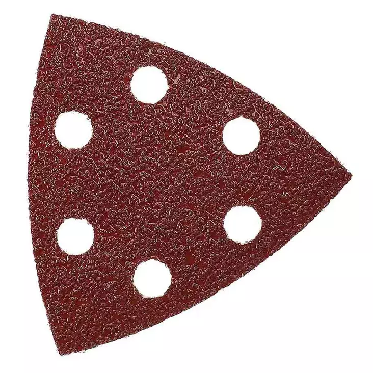 Hiomatuote punainen 93x93x93mm tarra p40 - Hiomapyöröt ja hiomakolmiot - 6416868624663 - 1
