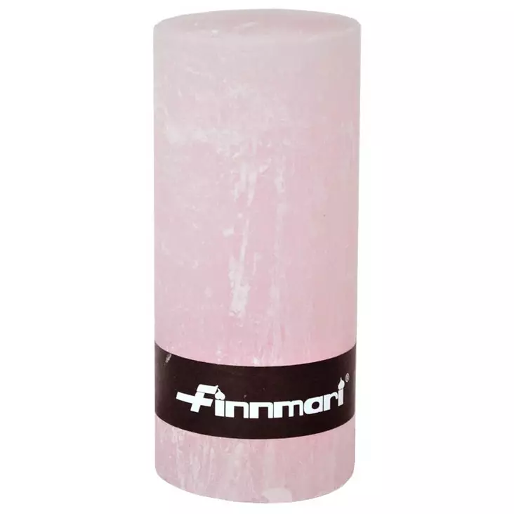 Vaaleanpunainen huurrekynttilä - Pöytäkynttilät - 6416906237053 - 2