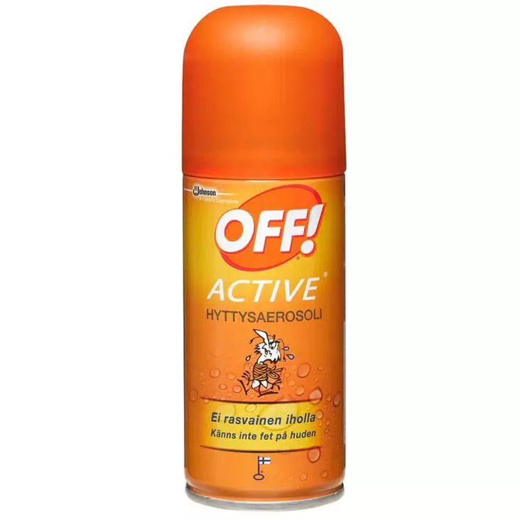 Hyttysaerosoli OFF Active 100ml - Hyönteismyrkyt - 6414400021383 - 2