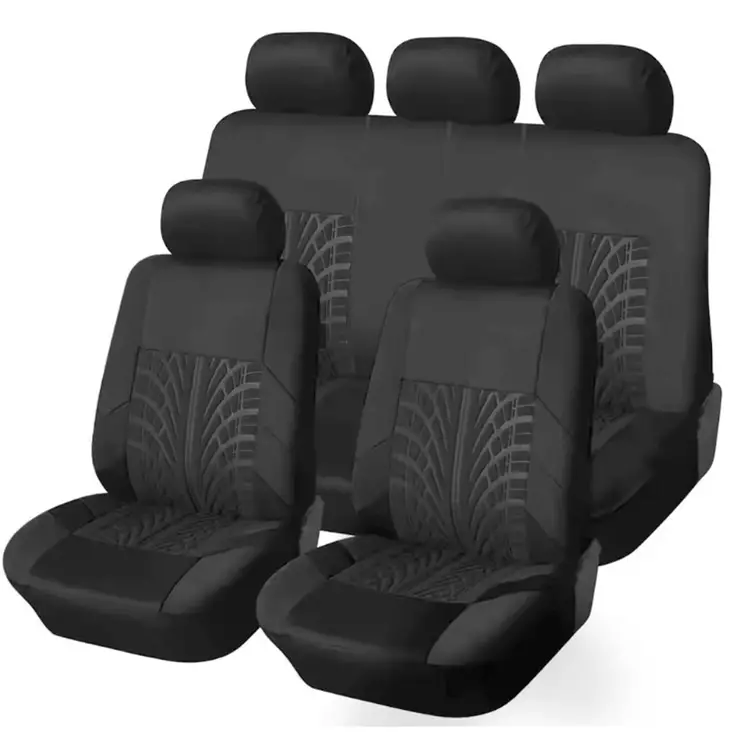Auton penkinpäällissarja 5 osainen istuinsuojat henkilöautoon - Auton penkinlämmittimet ja istuinsuojat - 6438471341133 - 1