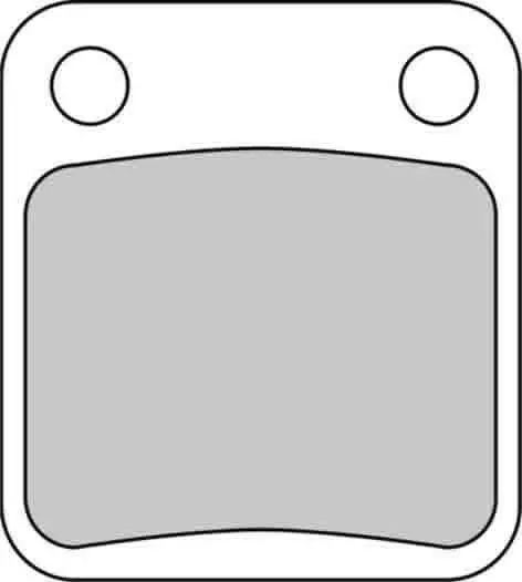 Jarrupalat Eco: Honda, Husqvarna, Kawasaki, Suzuki, ATV - Moottoripyörän jarrupalat - 6438471284423 - 2