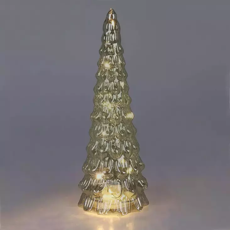 Valokuusi koriste vihreä - Pöytävalokoristeet - 8721037225793 - 1