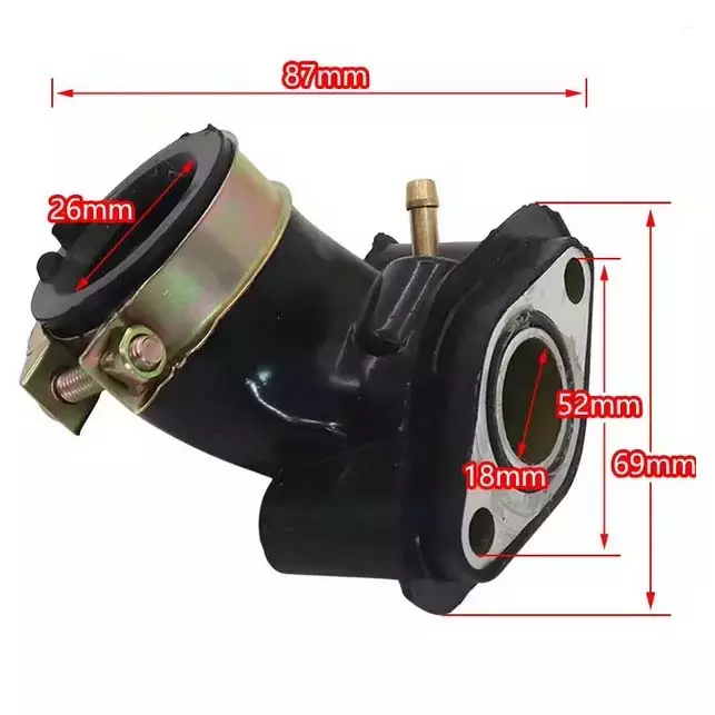 Imukaula kaasutinlaippaan - Skootterin moottorinosat - 4250362413413 - 1