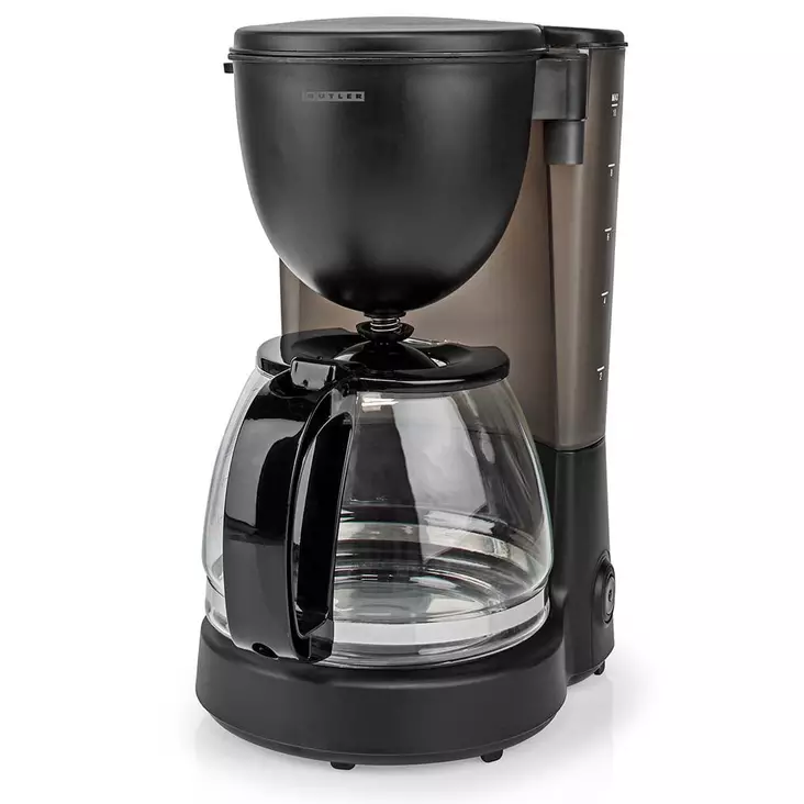 Kahvinkeitin butler 1,25l 750w musta - Kahvinkeittimet ja vedenkeittimet - 8711902090113 - 1