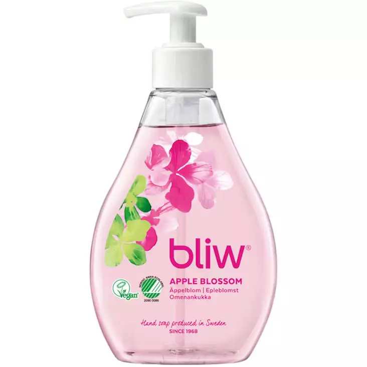 Bliw käsisaippua apple blossom nestesaippua uudelleentäytettävä pumppupullo - Käsisaippuat - 7310610027223 - 1