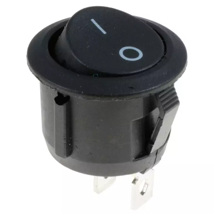 Keinukytkin 12 24 v on off 3 nap pyöreä - Auton katkaisimet - 6419943353113 - 1