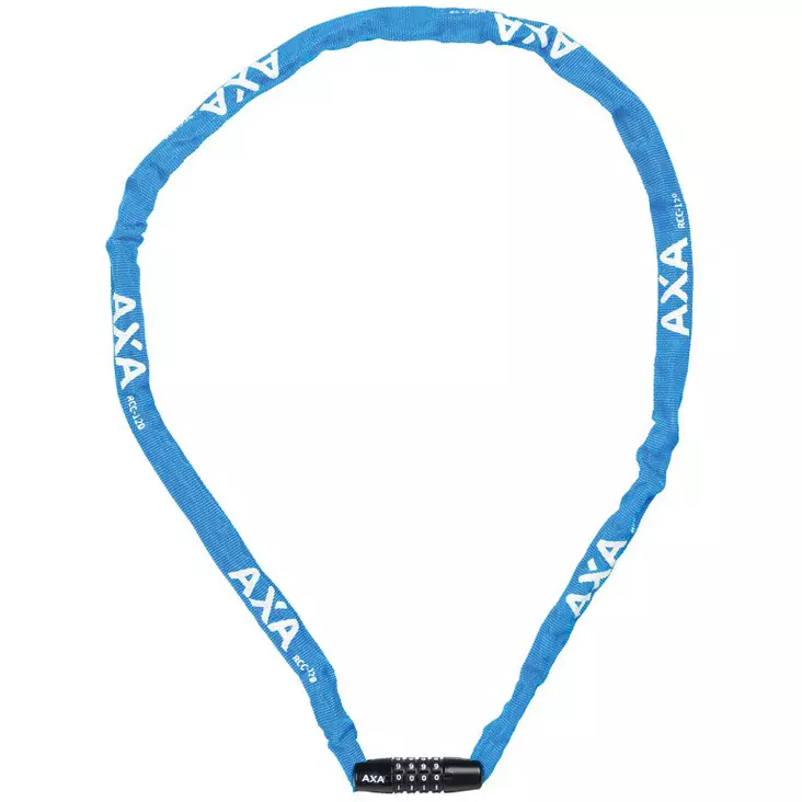 Ketjulukko koodilla axa rigid 120cm sininen - Polkupyörän ketjut - 8713249347073 - 1