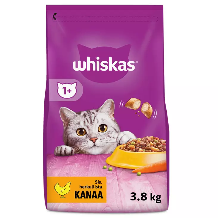 Whiskas 1+ kana - Kissan kuivaruoka - 5900951304323 - 1