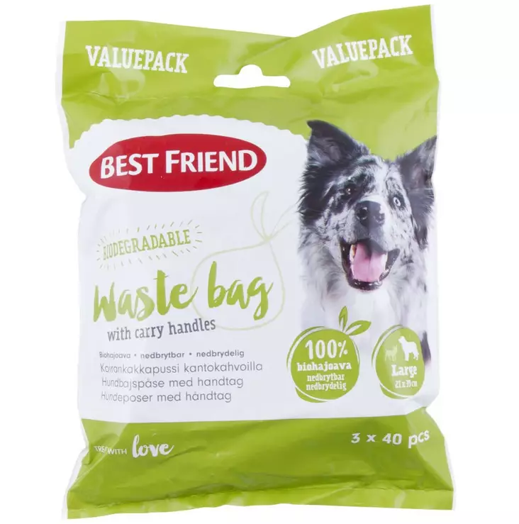 koirankakkapussi biohajoava - Koiran terveydenhoito ja hygienia - 5700551160103 - 1