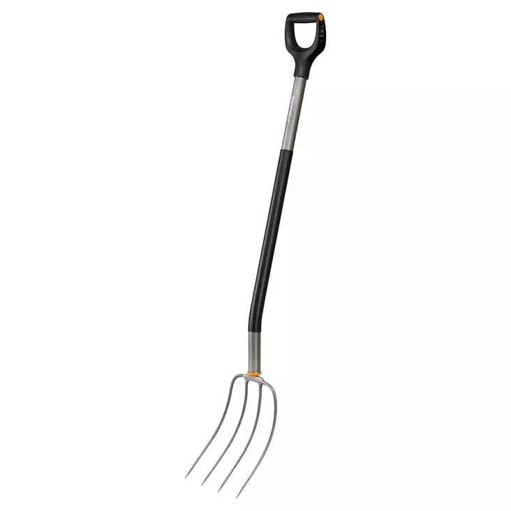 Kompostitalikko fiskars ergonomic 136 cm 4 piikkinen - Talikot ja rautakanget - 6411501705563 - 1