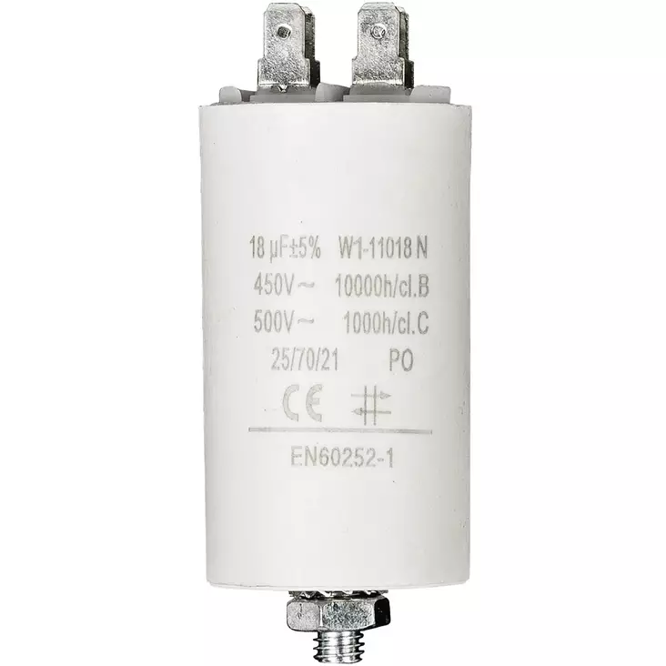 kondensaattori 18uf 450V nedis - Komponentit ja kondensaattorit - 5412810231973 - 1