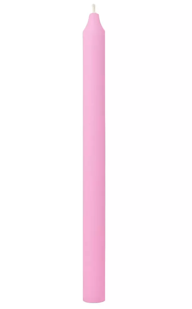 Kruunukynttilä vaaleanpunainen 29cm - Kruunukynttilät ja antiikkikynttilät - 6416906774053 - 1