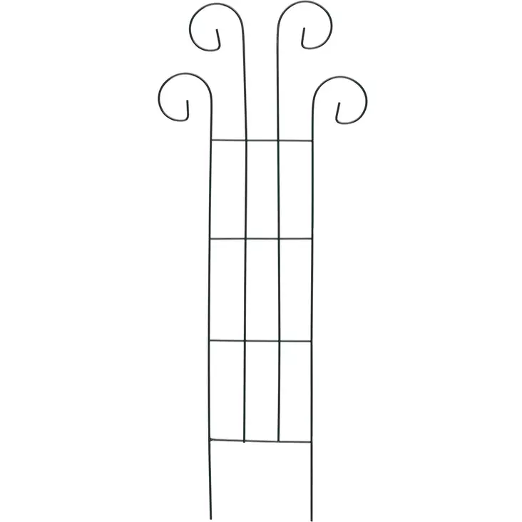 Metallinen kukkatuki 60 cm - Pensaskehikot ja kasvituet - 6410416557083 - 1