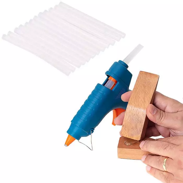 Kuumaliimapuikot 11 mm x 100 mm valkoisia - Liimapistoolit ja kuumailmapuhallus - 6438152000793 - 1