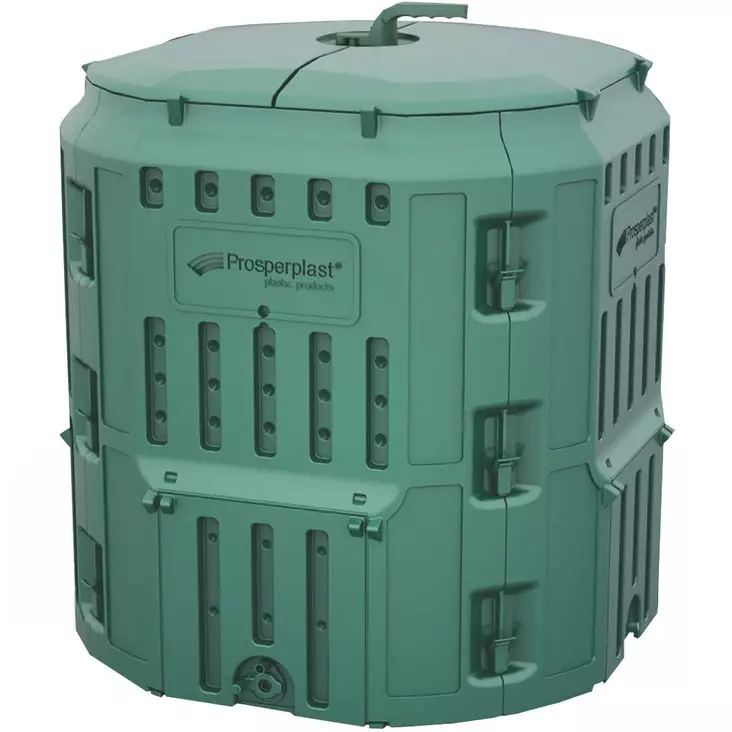 lämpökompostori prosperplast 340 litraa - Lehtisäkit ja kompostorit - 5905197695563 - 1