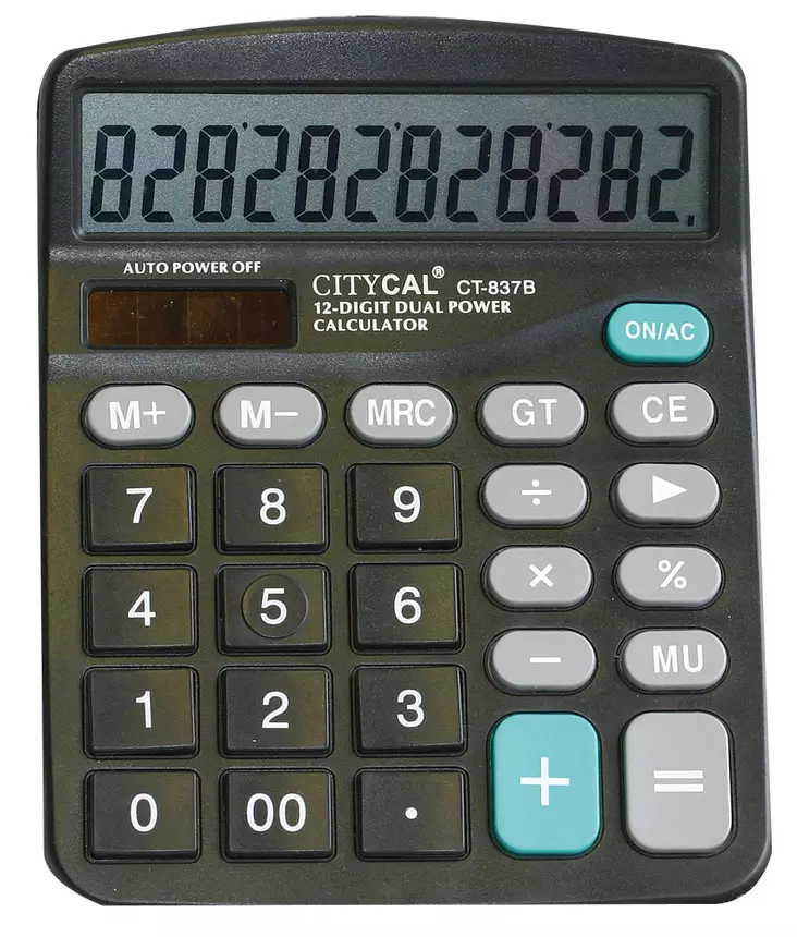 laskin pöytämalli - Laskimet, mapit ja muovitaskut - 6936969887533 - 1