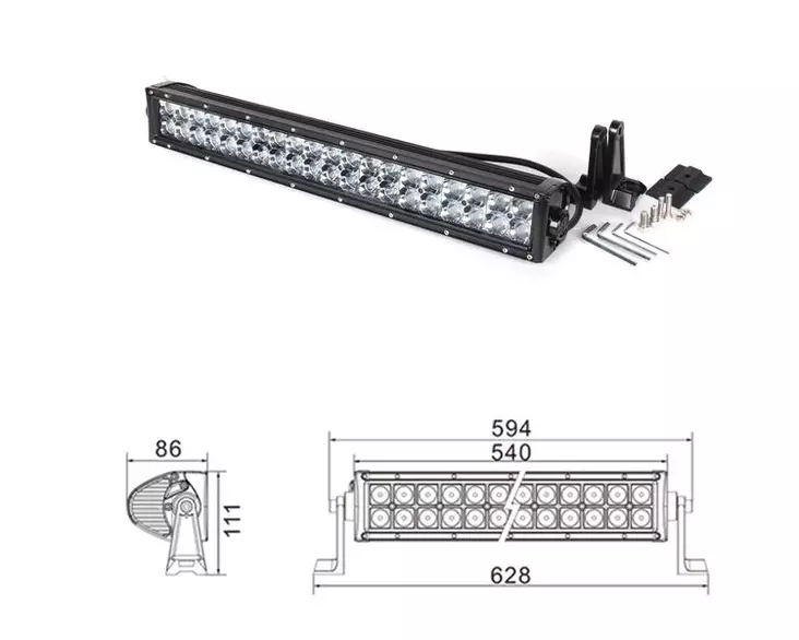 Led Kaukovalopaneeli 120W Kinwons - Lisävalot - 6438235239973 - 2