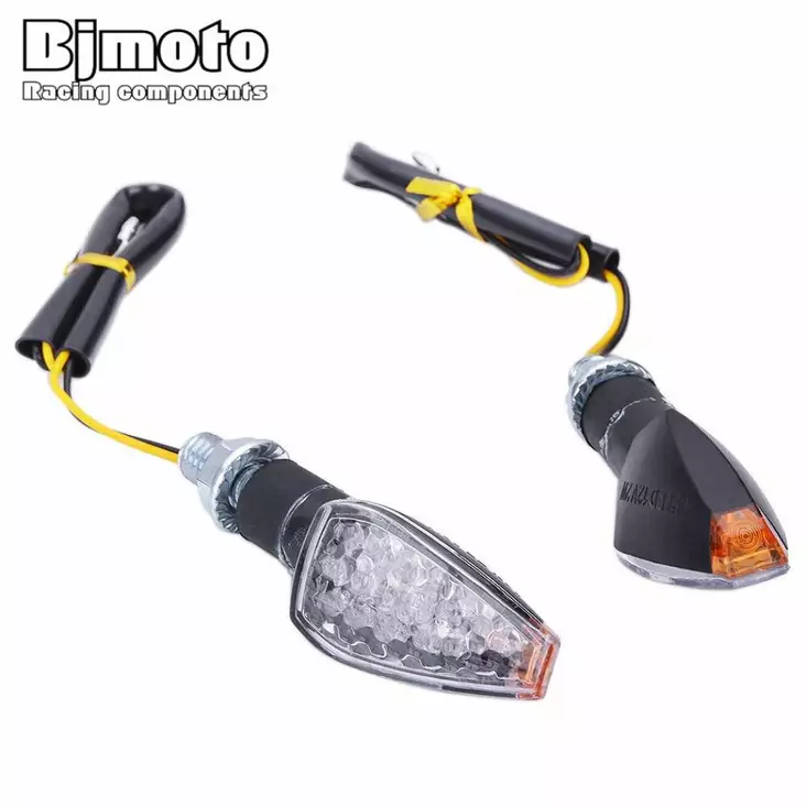 LED vilkkupari 12V 2W BJMOTO 14xLED - Mopon vilkut, valot ja polttimot - 6438471001723 - 5