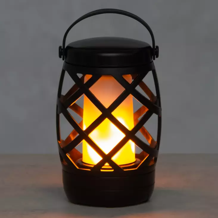 liekkilyhty retro paristokäyttöinen, sisä- ja ulkokäyttöön - Led-lyhdyt - 6410416069203 - 1