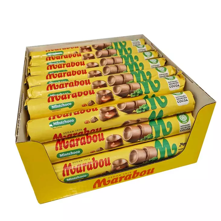 Marabou minttusuklaa - Suklaalevyt ja konvehdit - 6438471307443 - 1