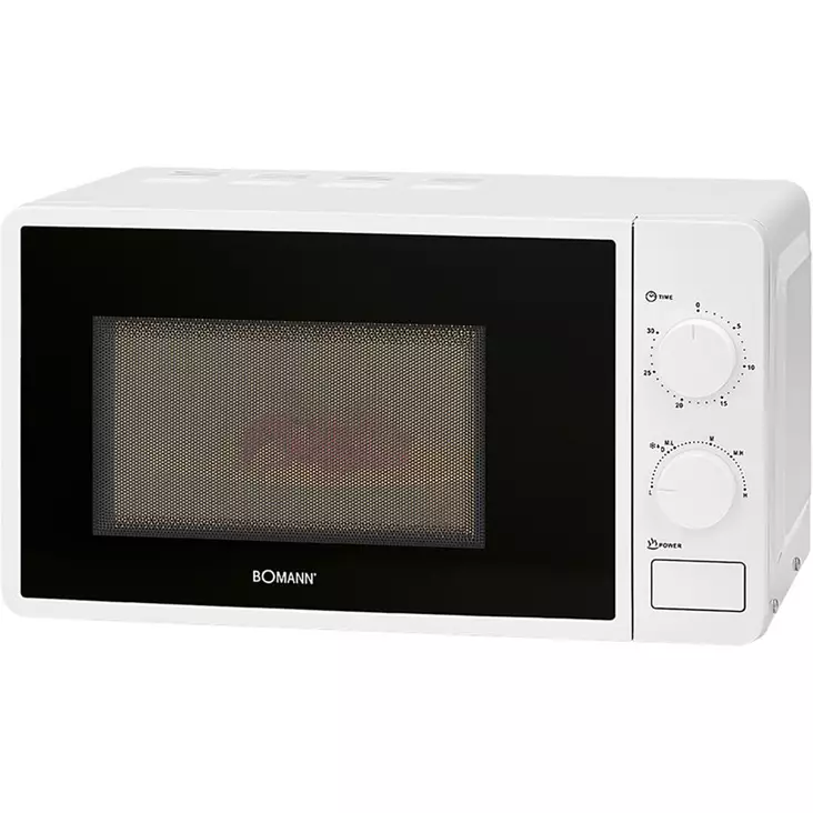 Bomann mw 6014 cb white mikroaaltouuni - Mikroaaltouunit ja leivänpaahtimet - 4004470541533 - 1