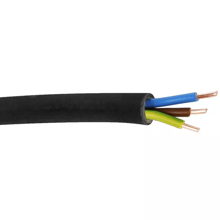 musta MMJ-kaapeli 3x1,5mm2 - MMJ-, maakaapelit ja kumikaapelit - 6438140421623 - 1