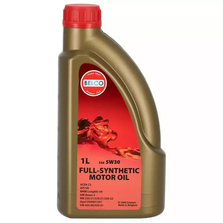 Moottoriöljy 5w 30 longlife 1l täyssynteettinen belco - Auton moottoriöljyt - 4743042022253 - 1