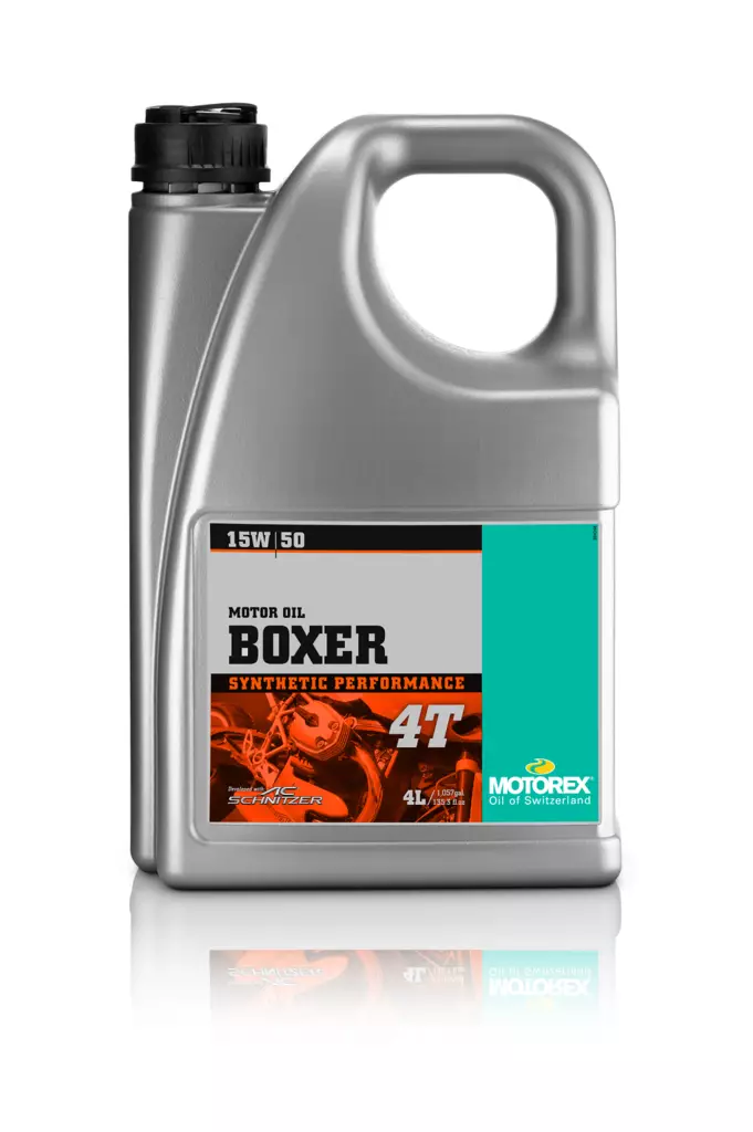 Moottoriöljy Motorex Boxer 4T 15W/50 4 l - 4-tahti öljyt - 7611197032953 - 2